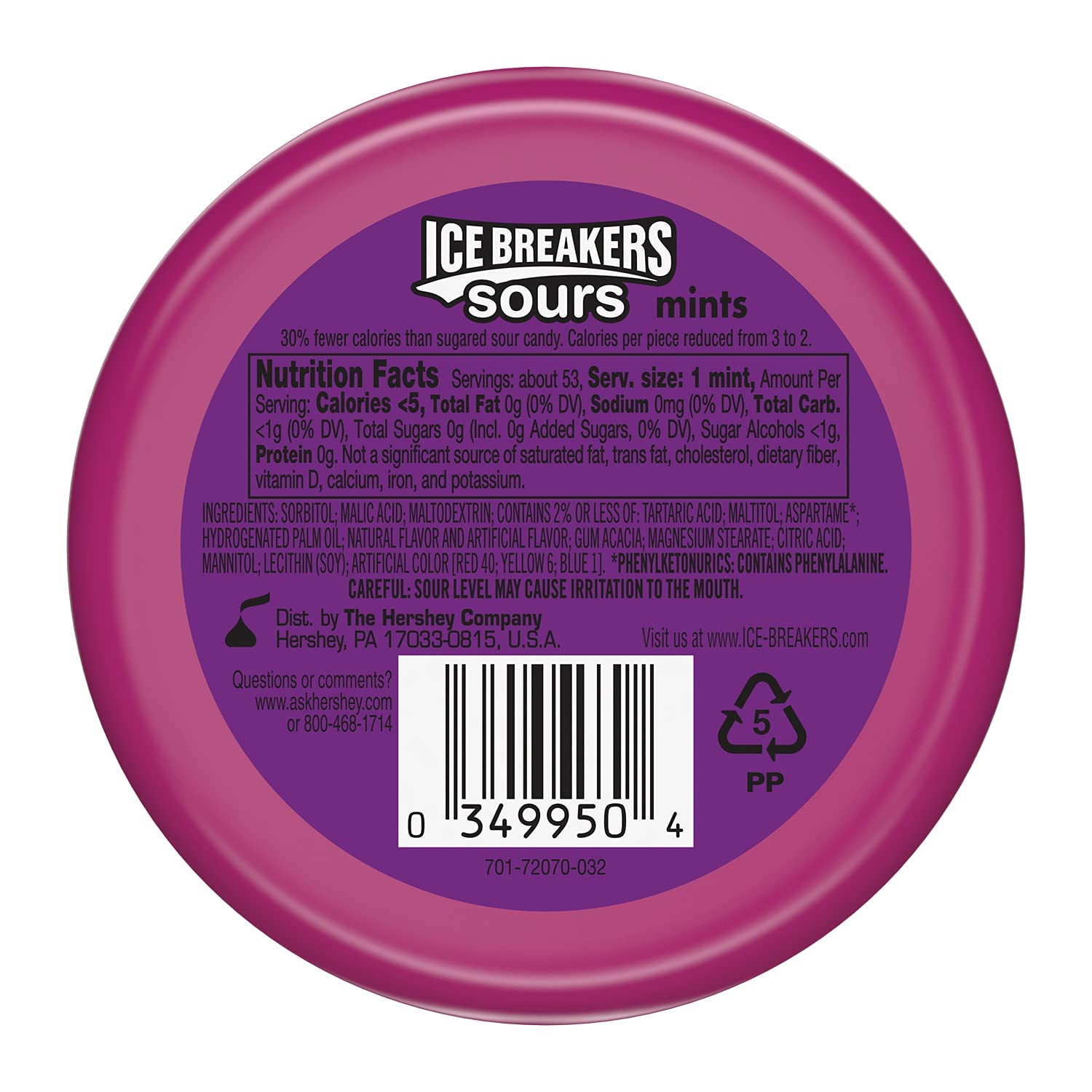 Buy Ice Breakers Sour Mixed Berry Imported Online at Best Price